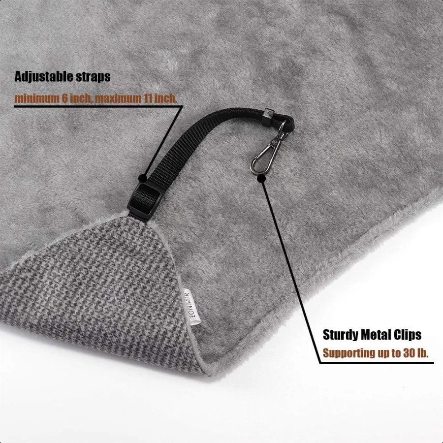 Cat Cage Hammock Soft Pet Bed for Small Pets 30lb Capacity