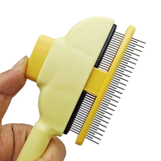 Pet Hair Brush and Grooming Comb for Dogs and Cats