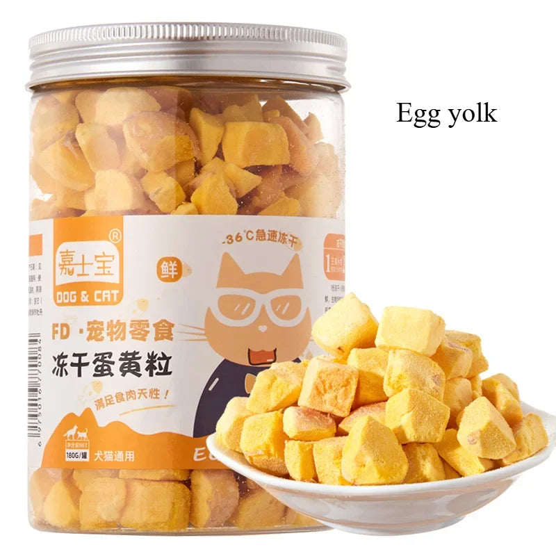 Dried Chicken, Salmon, Beef & Duck Pet Snacks