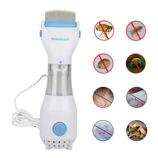Electric Lice and Flea Removal Comb for Cats and Dogs