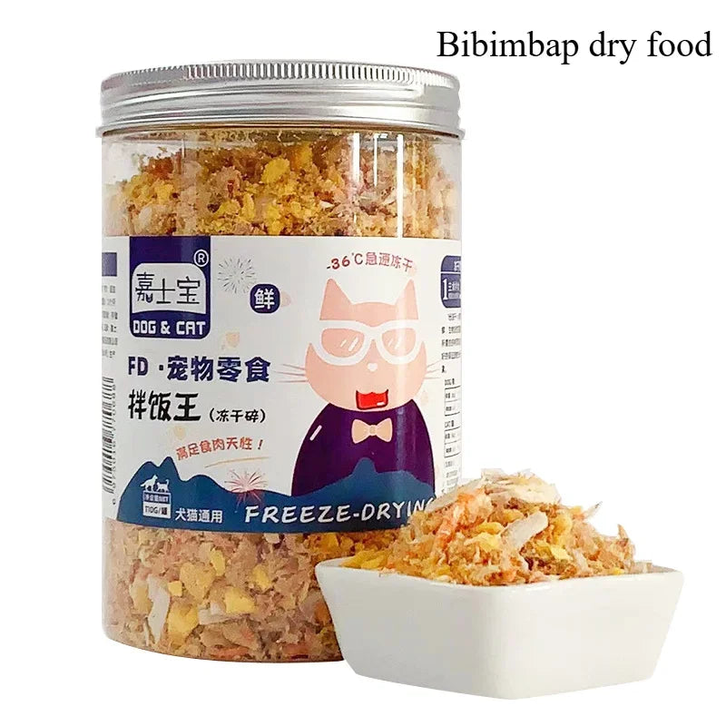 Dried Chicken, Salmon, Beef & Duck Pet Snacks