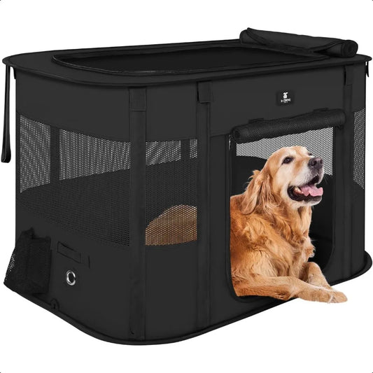Portable Foldable Pet Playpen for Dogs and Cats