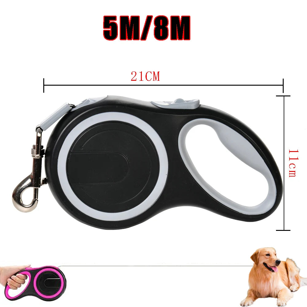 Retractable Dog Leash 5M/8M for Small and Large Pets