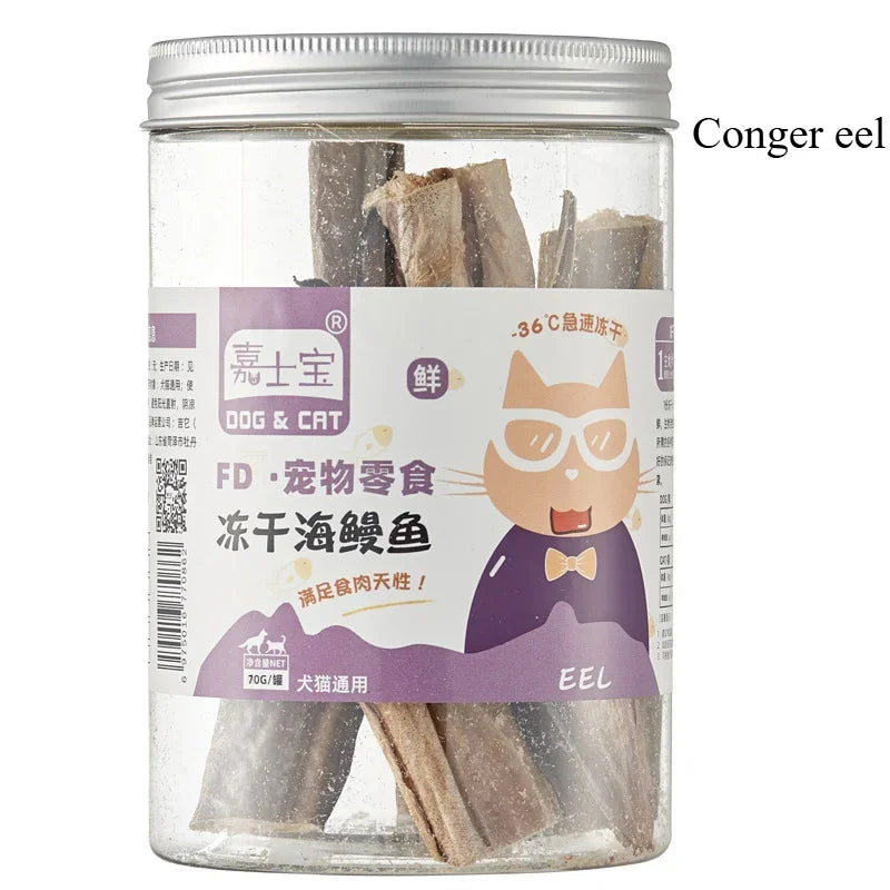 Dried Chicken, Salmon, Beef & Duck Pet Snacks