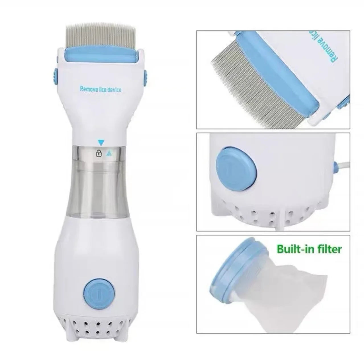 Electric Lice and Flea Removal Comb for Cats and Dogs