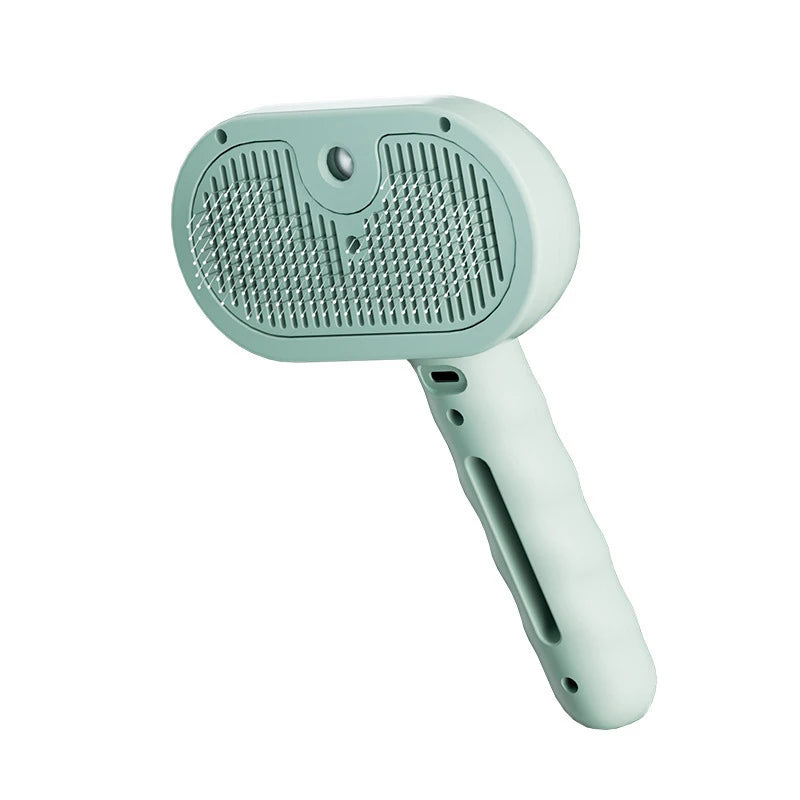 Dog Comb Pet Steam Massage Brush – Soft Teeth Hair Removal for Cats & Dogs